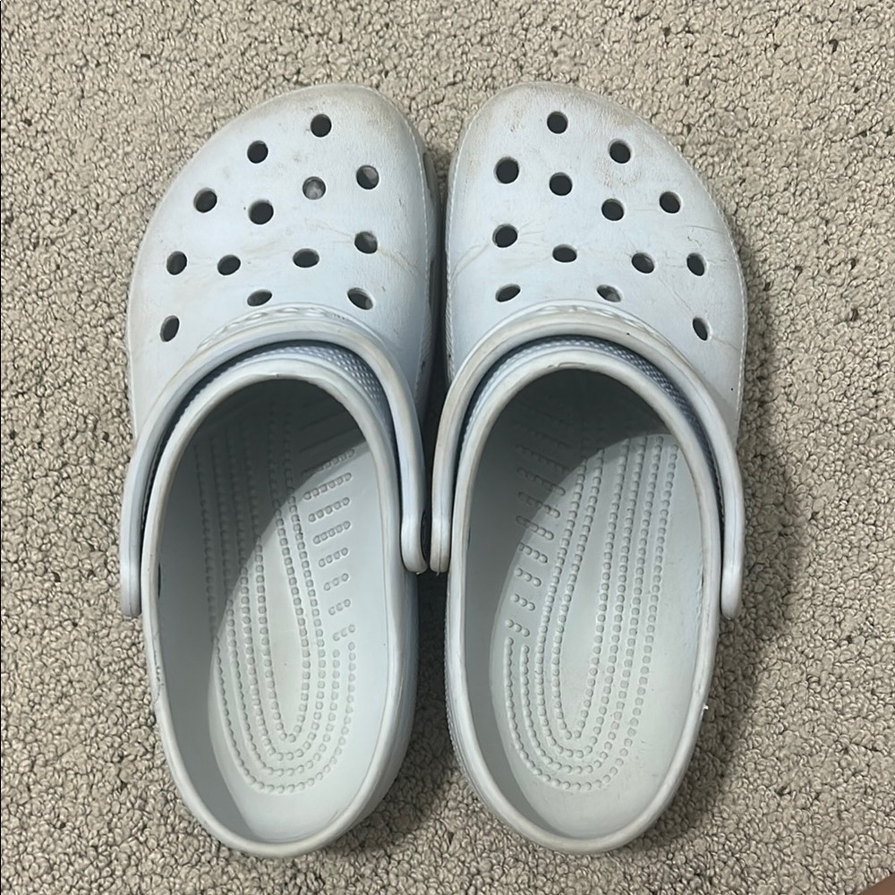 Women’s Light blue Croc Clogs